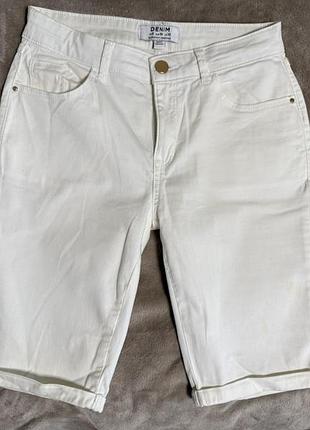 Шорты белые denim 2