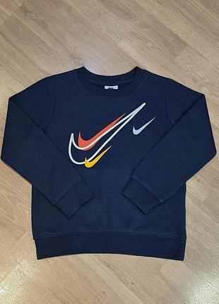 Світшот nike на флісі на 6-7років, 116-122см
