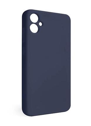 Силиконовый чехол для samsung galaxy a05/a055 2023 синий (665116)