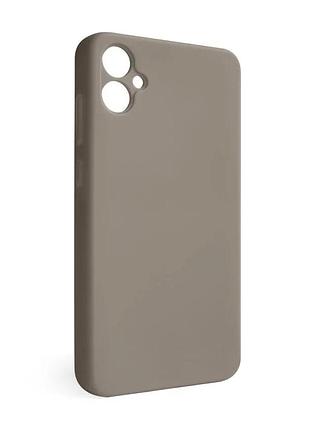 Силиконовый чехол для samsung galaxy a05/a055 2023 серый (665121)
