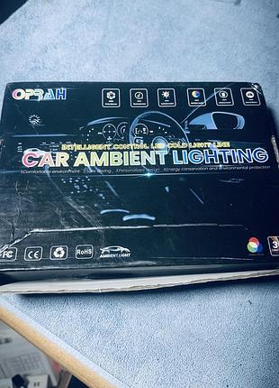 Набір атмосферної підсвітки салону автомобіля oprah car ambient lighting (rgb, 360°)