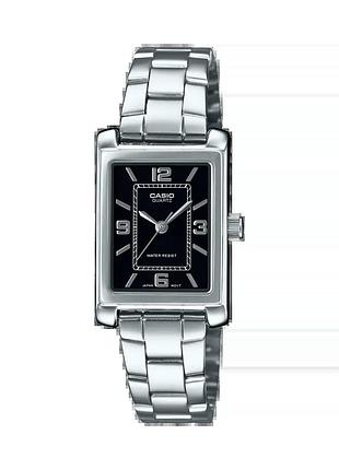 Casio ltp-1234dd-1a — женские кварцевые часы, стальной браслет, wr 30 м