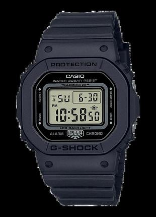 Casio g-shock gmd-s5600ba-1 — жіночий цифровий годинник, полімерний ремінець, wr 200 м
