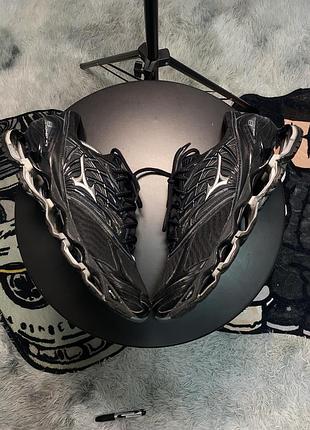Кросівки mizuno wave prophecy ls чорні, розмір 43, оригінал