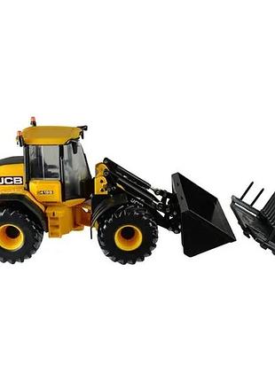 Трактор britains jcb 419s 1:32 пластик жовтий чорний (700806)