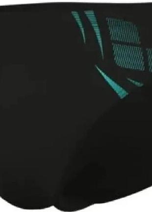 Плавки arena 100% поліестер 95 чорний бірюзовий (711404)