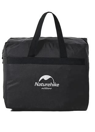Сумка-баул naturehike нейлоновая 45 л темно-серая (676314)