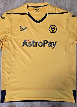 Wolves 2022-23 home shirt castore