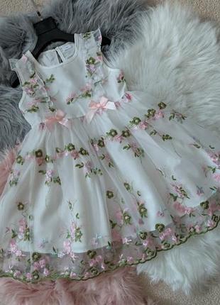 Цветочное платье для девочек 🌺 2