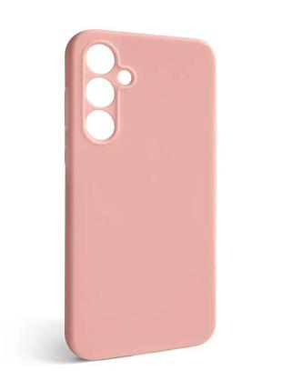 Силиконовый чехол для samsung galaxy a35 5g 2023 светло-розовый (665291)