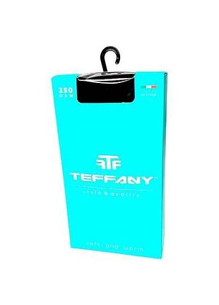 Колготы женские стрейч 250 den (nero/черный) р.5xl тм teffany