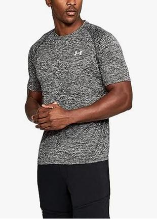 ​оригинальная футболка under armour heatgear / спортивная футболка серая xl-2xl