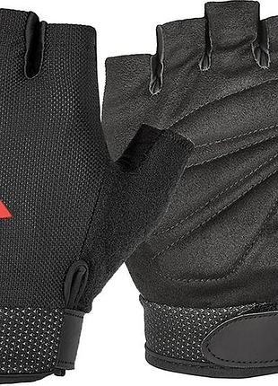 Перчатки adidas 100% полиэстер l черный красный (714083)