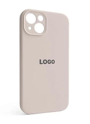 Чохол силіконовий для iphone 13 закрита камера рожевий (664081)