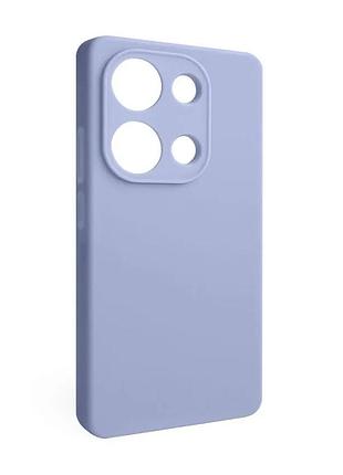Силиконовый чехол для смартфона xiaomi redmi note 13 pro 4g фиолетовый. (665683)