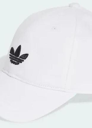 Кепка adidas 100% хлопок osfy 53-55 см белый (713287)