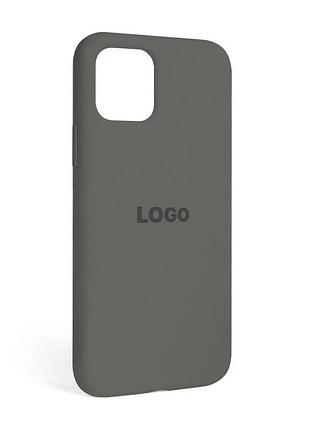 Силиконовый чехол для apple iphone 12 12 pro серый (664042)