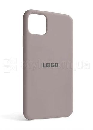 Силиконовый чехол для apple iphone 11 pro max серый (663636)