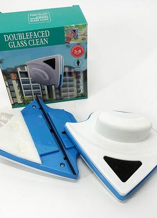 Щітка магнітна для миття скла з двох сторін doublefaced glass clean bt-56