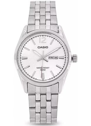 Casio ltp-1335d-7a — жіночий кварцовий годинник, сталевий браслет, wr 50 м