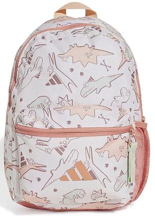 Рюкзак adidas полиэстер 34x26x11 см бежевый оранжевый 12 5 л дети (721097)