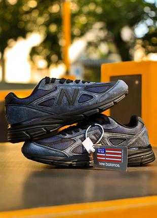 Jjjjound x new balance 990 v4 “navy/black”
