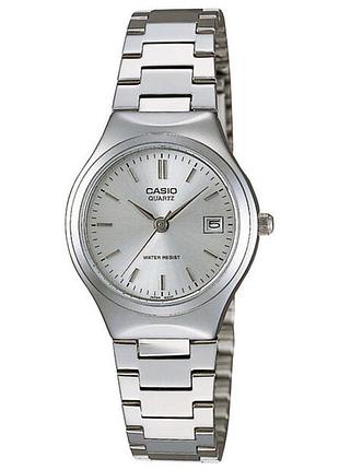 Casio ltp-1170a-7a — жіночий кварцовий годинник, сталевий браслет, wr 30 м