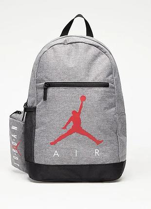 Рюкзак nike 100% поліестер 46х30х13 см сірий (720937)