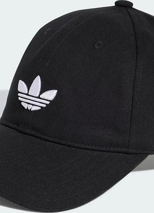 Кепка adidas 100% хлопок osfw 54-56 см черная (713279)