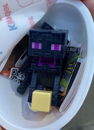 Фігурка kinder joy minecraft / кіндер джой майнкрафт - ендермен, enderman