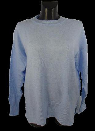 Джемпер mixray 6681 oversize блакитна