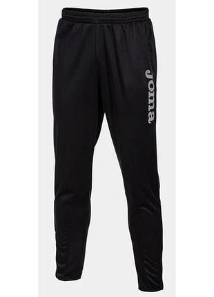 Штани joma 100% поліестер l чорні чоловічі для спорту (716973)