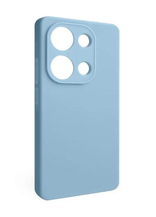 Чохол силіконовий для xiaomi redmi note 13 pro 4g блакитний (665684)