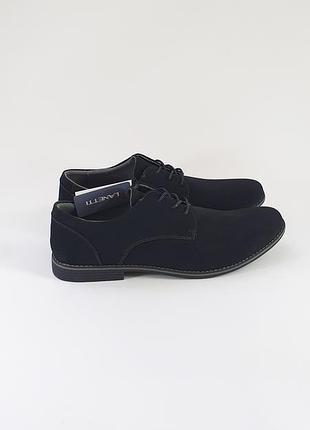 Чоловічі туфлі lanetti 47 31 см 13 uk чорні