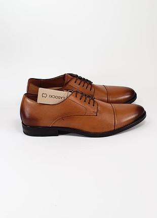 Мужские туфли lasocki 46 30 см 12 uk коричневые
