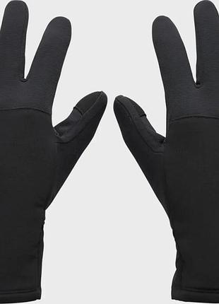 Рукавички under armour фліс чорний m (714068)