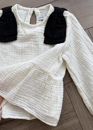 Блуза сорочка zara