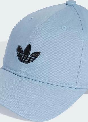Кепка adidas 100% хлопок osfy 54-55 см голубая (713292)