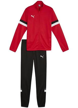 Спортивний костюм puma 100% поліестер 140 см червоний чорний (718630)