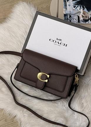 Сумка coach tabby black