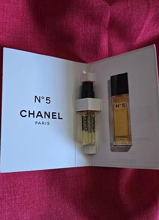 Туалетная вода (пробник) chanel n5. объем 1,5 мл. оригинал.
