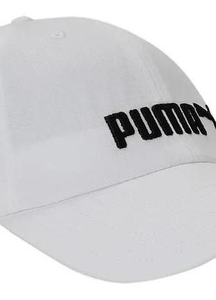 Кепка puma хлопок osfa белая унисекс (718698)