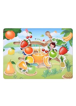 Деревянная игрушка лабиринт prodobro дерево 30х22,5 см разноцветная (597453)