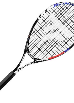 Ракетка tecnifibre алюмінієва 25 дюймів червона синя (718131)