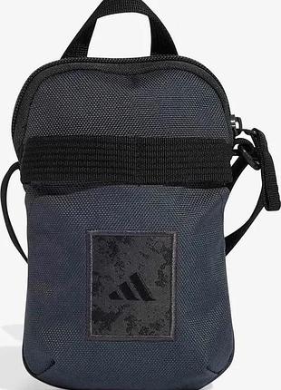 Сумка adidas поліестер 19х12 см темно-синя (718391)