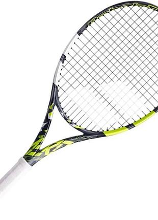 Ракетка babolat графітова 26 дюймів сірий жовтий (718009)
