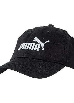 Кепка puma 100% хлопок osfa черная для детей (718717)