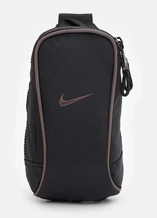 Сумка через плече nike нейлон 20,5x12,5x5 см чорна (719194)