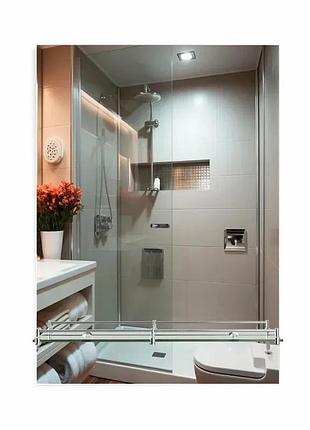 Дзеркало настінне без обрамлення zerix sansa mrz05 50x70 см скло (616254)