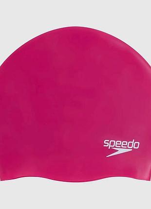 Шапка для плавання speedo силікон osfm рожевий (720579)